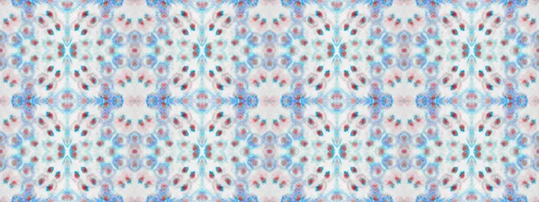 Abstract Watercolor Repeat Pattern Tribal Bohemian Brush Pink Color Geometric — Zdjęcie stockowe
