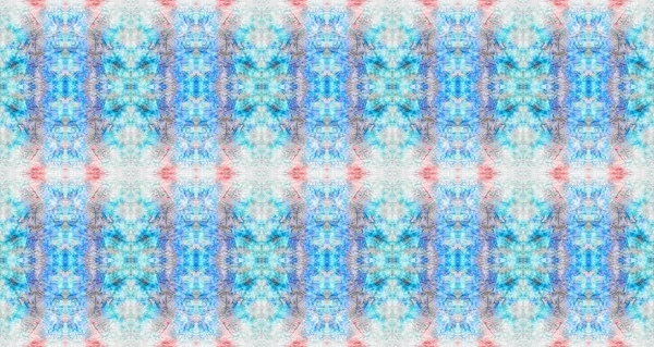 Etnico Geometrico Batik Pennello Geometrico Colore Nero Colore Blu Tessile — Foto Stock