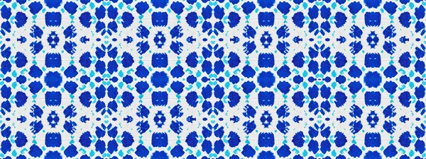 Απρόσκοπτος Ικάτ Μπατίκ Γεωμετρικό Μοτίβο Χρώματος Νερού Αφηρημένη Ακουαρέλα Μοτίβο — Φωτογραφία Αρχείου