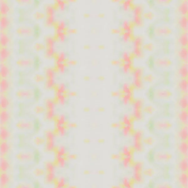 Розовый Цвет Бесшовный Акварельный Повторяющийся Рисунок Абстрактная Полоса Гео Батик — стоковое фото
