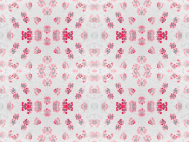 Pink Color Bohemian Batik. Seamless Watercolor Carpet Pattern. Pink Color Geometric Texture. Abstract Pale Wave. Ethnic Bohemian Brush. Seamless Stripe Boho Brush. Grey Colour Geometric Pattern.