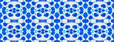 Mavi Renkli Bohem Fırçası. Kusursuz çizgili Ikat fırçası. Siyah renkli Geometrik Tekstil. Soyut suluboya halı deseni. Gri Renkli Geometrik Desen. Soyut Solgun İşaret. Kabile Geometrik Batik.