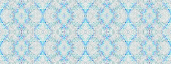 Blue Colour Geometric Textile Black Color Geometric Pattern Seamless Stripe — 图库照片