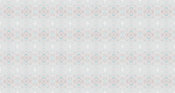 Tribal Geometric Brush Seamless Dyed Wave Abstract Stripe Ikat Brush — Stockfoto
