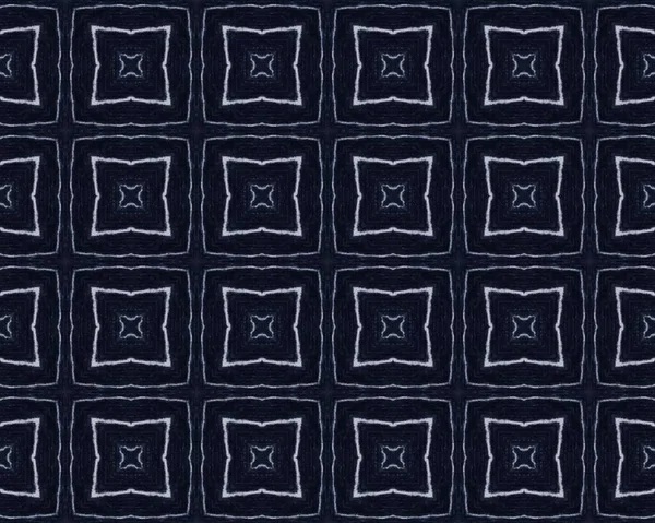 Navy Old Pattern Texture Conception Tissu Bleu Modèle Stylo Denim — Photo
