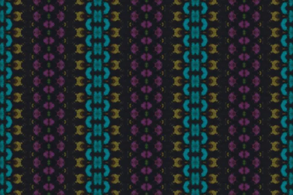 Modèle Géométrique Multicolore Batik Géométrique Ethnique Bande Sans Couture Geo — Photo