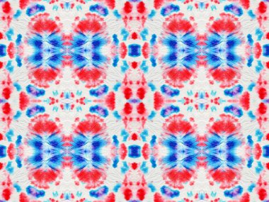 Kırmızı Soyut İşaret. Sanat mavisi kravat boyası. Islak Renkli Kusursuz Şekil. Kırmızı Su Şekli. Bağlı Kırmızı Renkli Işık Sıçratma. Çiçek Yumuşak Soyut Tasarım. Renkli Çiçeği Yıka. Mavi Mürekkep Deseni