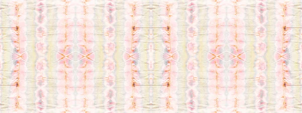 Laver Teinture Cravate Répéter Modèle Tissu Géométrique Floral Tache Eau — Photo