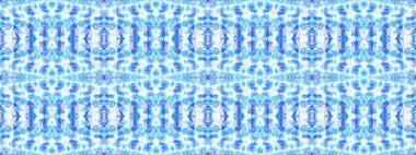 Abstract Geo Brush. Blue Color Geometric Batik. Seamless Watercolor Carpet Pattern. Water Color Geometric Pattern. Blue Colour Bohemian Texture. Seamless Stripe Boho Brush. Ethnic Geometric Brush.