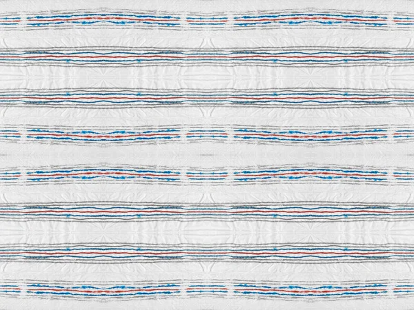 Tribal Geometric Brush Abstract Watercolour Carpet Pattern Abstract Wavy Batik — Stockfoto