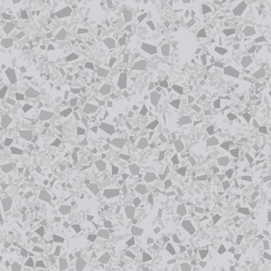 Terrazzo dikişsiz arka plan, rastgele geometrik şekiller vektör illüstrasyonları 