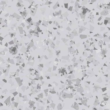 Terrazzo dikişsiz arka plan, rastgele geometrik şekiller vektör illüstrasyonları 