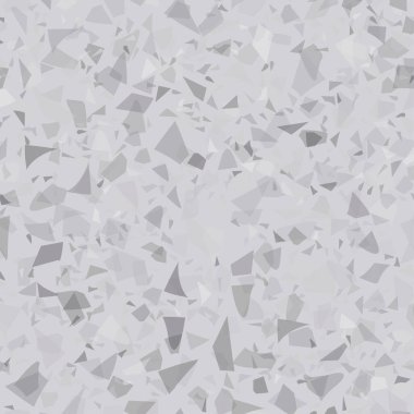 Terrazzo dikişsiz arka plan, rastgele geometrik şekiller vektör illüstrasyonları 