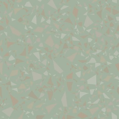 Terrazzo dikişsiz arka plan, rastgele geometrik şekiller vektör illüstrasyonları 