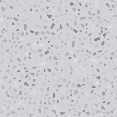 Terrazzo dikişsiz arka plan, rastgele geometrik şekiller vektör illüstrasyonları 