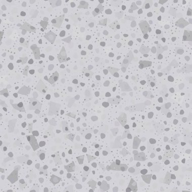 Terrazzo dikişsiz arka plan, rastgele geometrik şekiller vektör illüstrasyonları 