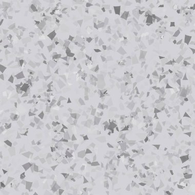 Terrazzo dikişsiz arka plan, rastgele geometrik şekiller vektör illüstrasyonları 