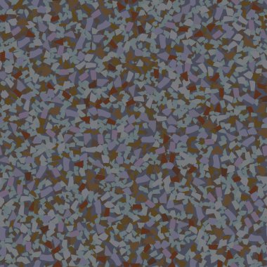 Terrazzo dikişsiz arka plan, rastgele geometrik şekiller vektör illüstrasyonları 