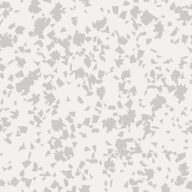 Terrazzo dikişsiz arka plan, rastgele geometrik şekiller vektör illüstrasyonları 