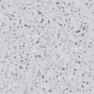 Terrazzo dikişsiz arka plan, rastgele geometrik şekiller vektör illüstrasyonları 