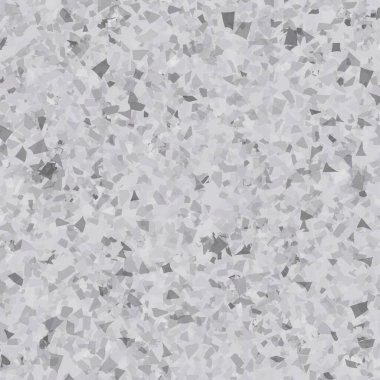 Terrazzo dikişsiz arka plan, rastgele geometrik şekiller vektör illüstrasyonları 