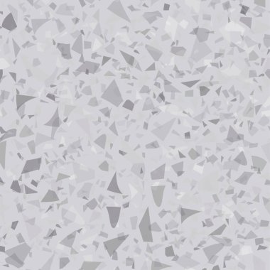 Terrazzo dikişsiz arka plan, rastgele geometrik şekiller vektör illüstrasyonları 
