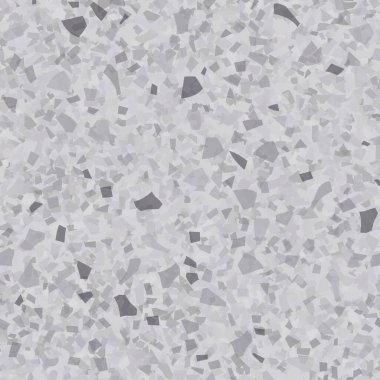 Terrazzo dikişsiz arka plan, rastgele geometrik şekiller vektör illüstrasyonları 
