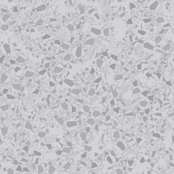 Terrazzo Naadloze Patroon Achtergrond Willekeurige Geometrische Vormen Vector Illustratie — Stockvector