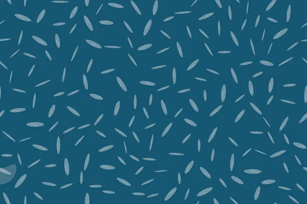 Abstrakte Nahtlose Vektorillustration Muster Mit Reiskörnern — Stockvektor