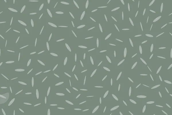 Абстрактний Безшовний Векторний Ілюстраційний Візерунок Рисовими Зернами — стоковий вектор