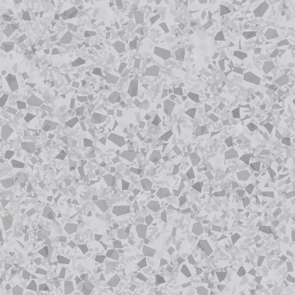 Terrazzo Nahtlose Muster Hintergrund Zufällige Geometrische Formen Vektorillustration — Stockvektor