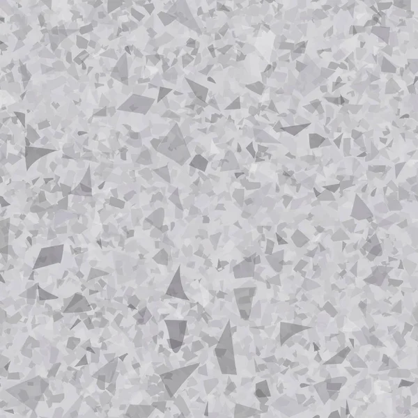 Terrazzo Zökkenőmentes Minta Háttér Véletlenszerű Geometriai Formák Vektor Illusztráció — Stock Vector