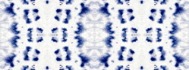 Macro Mark. Navy Colour Tye Dye Mark. Ink Abstract Shape. Boho Ink Splatter Texture Wet Gradient Seamless Shape. Indigo Cotton Boho Nature. Bright Watercolor Color Splotch. Boho Bohemian Effect.