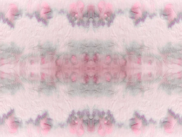 Mancha Sem Costura Rosa Pincel Abstrato Tinta Magenta Escova Tarja — Fotografia de Stock