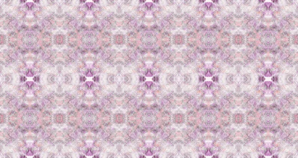 Patrón Geométrico Color Violeta Cepillo Mano Abstracto Tribal Geometric Batik —  Fotos de Stock