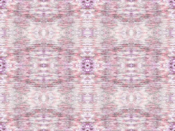 Violet Color Bohemian Pattern Nahtloser Streifen Ikat Pinsel Graue Farbe — Stockfoto