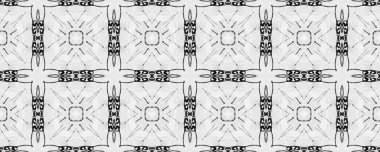 Siyah Renkli Bohem deseni. Kusursuz Mürekkepsiz Kek Tasarımı. Basit Yerli Fırçası. Doodle Stripe Ikat Deseni. Kabile Ikat Scribble Batik. Kusursuz El İzi. Gri Renkli Mürekkep Tekstil.