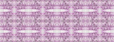 Su Rengi Bohem deseni. Violet Color Bohemian Batik. Pembe renkli Geometrik Tekstil. Kusursuz Dalgalı Batik. Kusursuz suluboya halı desenli soyut çizgili Ikat fırçası. Etnik Geometrik Fırça.