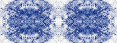 Color Spot. Blue Colour Tie Dye Blot. Boho Ink Splatter Texture Boho Watercolour Canvas. Wet Seamless Abstract Stain. Indigo Cotton Wash Effect. Ink Seamless Brush. Cotton Aquarelle Cotton Splotch.