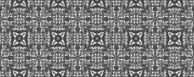 Basit Geometrik Desen. Siyah Renkli Yerli El Batik. Soyut Tasarım Ikat Deseni. Etnik Mürekkep Karalama Fırçası. Etnik Geo Batik. Gri renkli Ikat Doodle Tekstil. Soyut Mürekkep Suluboya Tasarımı.