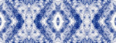 Water Mark. Blue Cotton Tye Dye Spot. Indigo Colour Hand Grunge. Crease Geometric Cloth Pattern. Ink Abstract Shape. Wet Gradient Seamless Print. Boho Bohemian Canvas. Boho Ink Splatter Pattern