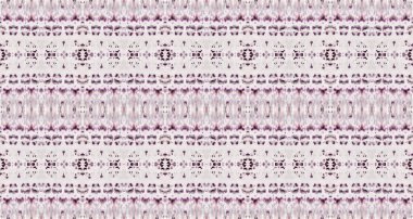 Violet Renkli Geometrik Desen. Soyut Geo Mark. Kusursuz çizgili Boho fırçası. Gri renkli geometrik desen. Su Boyası Bohem Batik. Soyut Suluboya Halı Deseni Kabile Bohem Fırçası.