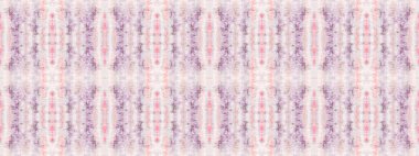 Violet Renkli Geometrik Desen. Su Boyası Geometrik Batik. Gri Renkli Bohem deseni. Soyut Suluboya Şablon Etnik Geometrik Fırça Tekrarı. Kusursuz çizgili Boho fırçası. Soyut Boyalı Dalga.