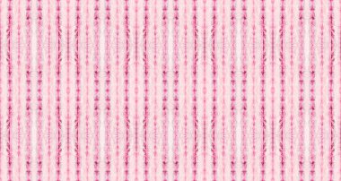 Mor Renkli Geometrik Desen. Kabile Bohem Fırçası. Soyut Çizgili Ikat Fırçası. Soyut Suluboya Şablonu Kusursuz Boyanmış Batik. Su Rengi Bohem deseni. Mor Renkli Geometrik Batik.