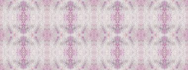 Violet Renkli Geometrik Desen. Soyut Suluboya Modeli Etnik Bohem Fırçası. Mor renkli Geometrik Batik. Kusursuz çizgili Ikat Batik. Soyut Dalgalı İşaret. Su Rengi Bohem Tekstili.