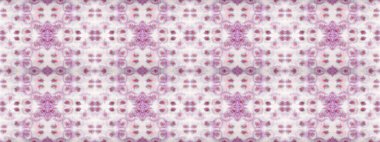 Mor Renkli Geometrik Desen. Etnik Geometrik Fırça. Pembe renkli Bohem dokusu. Kusursuz Boho Mark. Kusursuz Suluboya Mor Renkli Batik Tekrarı. Soyut Çizgili Ikat Batik.