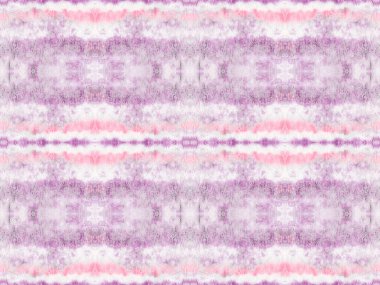Mor Renkli Bohem deseni. Soyut Suluboya Tekrarı Kusursuz Çizgili İkat Batik. Su Boyası Geometrik Doku. Soyut El İzi. Su Boyası Bohem Batik. Etnik Geometrik Fırça.