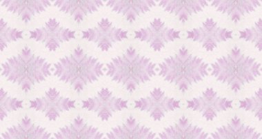Violet Renkli Bohem deseni. Soyut Suluboya Mor Renk Tekrarı Batik. Gri renkli Geometrik doku. Soyut Stripe Ikat Batik. Kusursuz Pale Batik. Kabile Geometrik Fırçası.