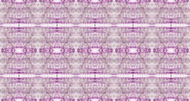 Violet Renkli Geometrik Desen. Soyut Boyalı Fırça. Pembe renkli Geometrik Tekstil. Etnik Bohem Batik. Soyut Suluboya Şablonu Kusursuz Çizgili Boho Fırçası. Su Rengi Bohem Fırçası.