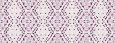 Violet Renkli Geometrik Desen. Ikat Yazdırma Özeti. Kusursuz çizgili Boho fırçası. Kusursuz suluboya halı desenli kabile geometrik fırçası. Su Boyası Geometrik Batik. Kırmızı Renkli Bohem dokusu.